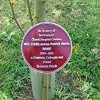 NMA 2012 Tree dedication plaque to Jimmy Harris